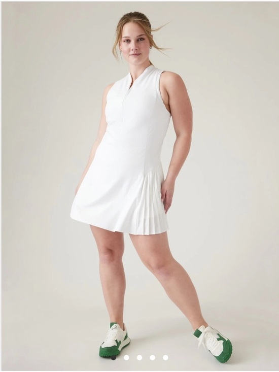 Athleta Dresses & Skirts - Athleta White Sleeveless Sport Tank